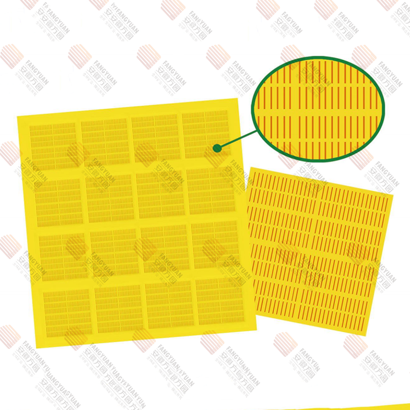 Polyurethane Dewatering Screen Panel For Thin Seam Operations